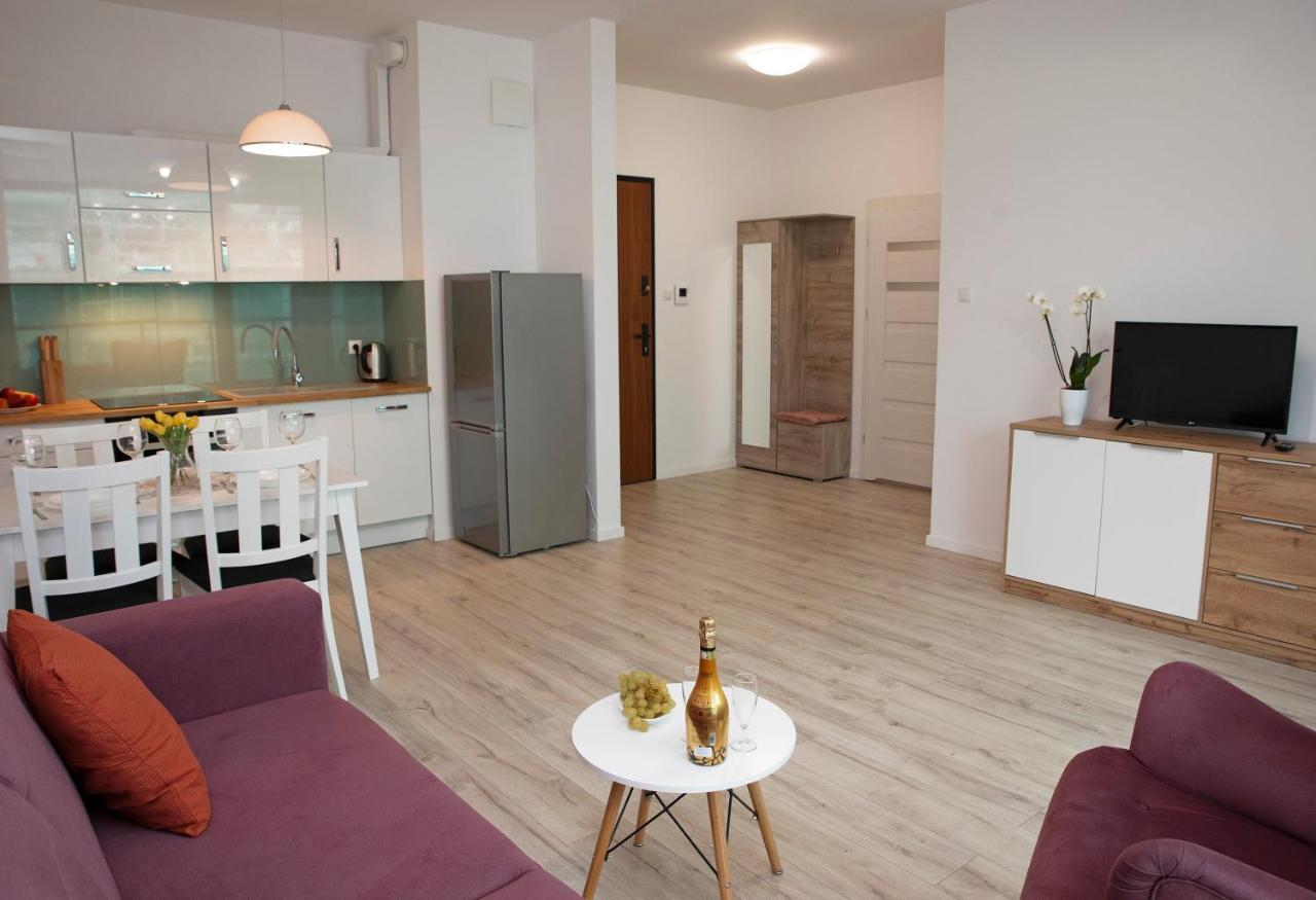 Luxus Apartament Fitness&Spa Z Sauna I Silownia グダニスク エクステリア 写真